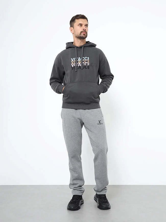 Кроссовки мужские летние, цвет черный, текстиль M59VC005 | 15