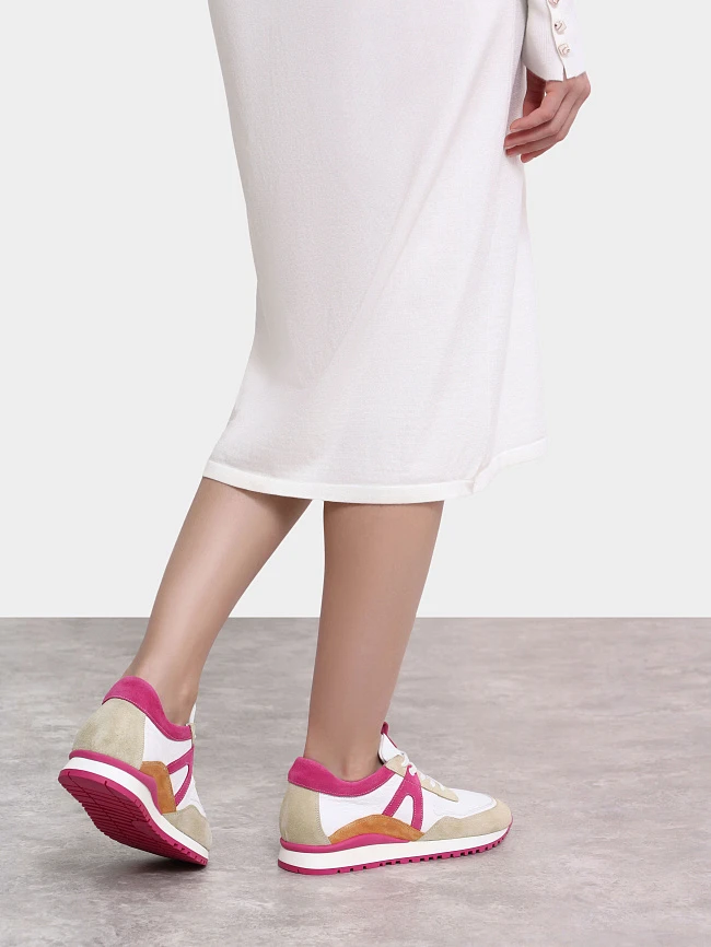 Кроссовки женские демисезонные, цвет мультиколор, натуральная кожа/натуральный спилок 1221474 | 9