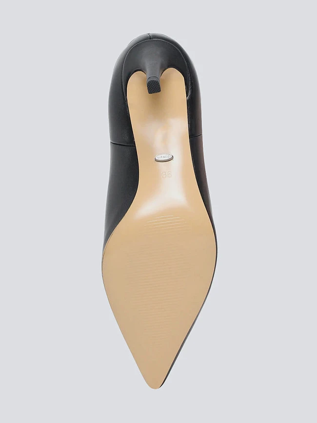 Сапоги женские демисезонные, цвет черный, искусственная кожа 1398720P-L | 6