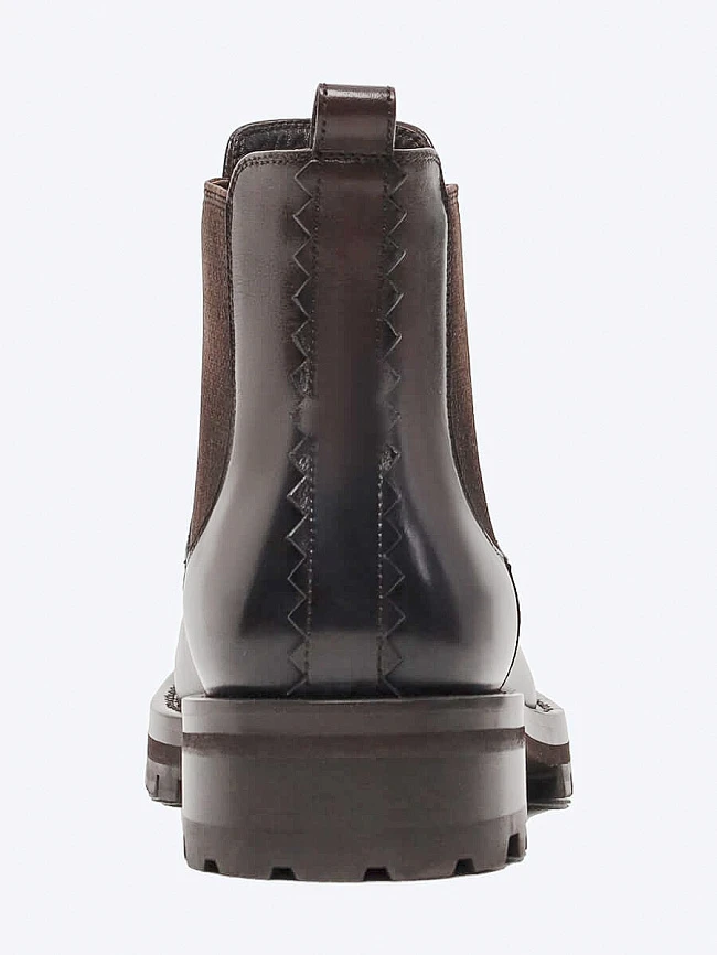 Ботинки M1022529 мужские цвет коричневый, натуральная кожа M1022529 | 5