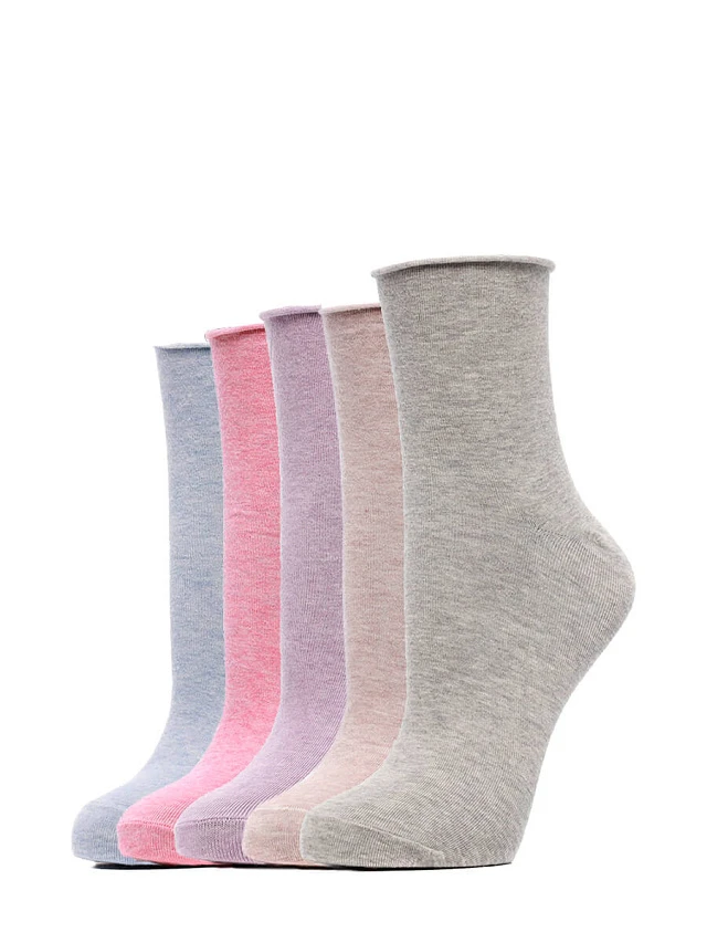 Носки женские (5 пар) женские всесезонные NSK-nab0051 | 1