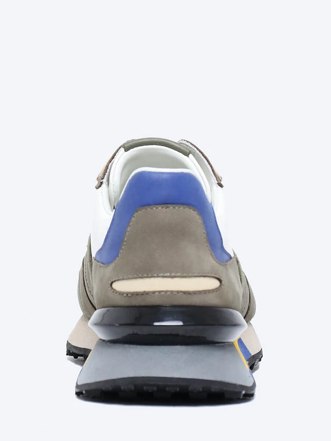 Кроссовки мужские демисезонные, цвет мультиколор, натуральная кожа/натуральный нубук M1781724-1 | 5