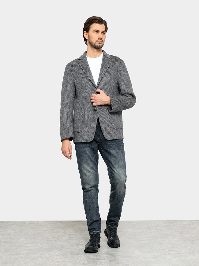 Кроссовки мужские демисезонные, цвет синий, натуральная кожа M1782591 | 12