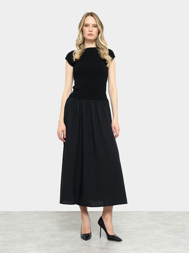 Туфли женские всесезонные, цвет черный, натуральная кожа 497054 | 10