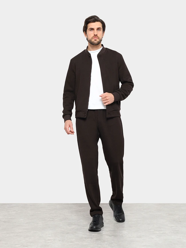 Кроссовки мужские демисезонные, цвет черный, натуральная кожа M969001 | 10