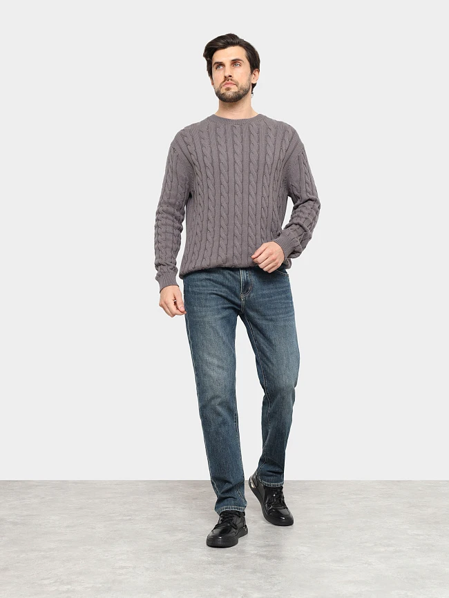 Кеды мужские демисезонные, цвет черный, натуральная кожа M1781512 | 10