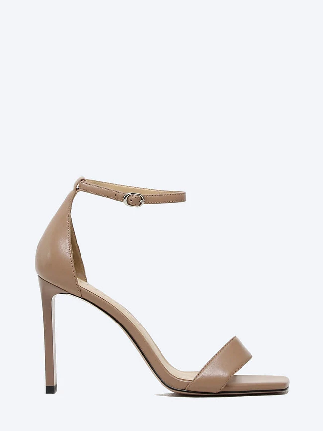 Босоножки женские летние, цвет бежевый, натуральная кожа 1730430 | 2