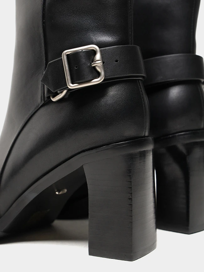 Полусапоги женские зимние, цвет черный, натуральная кожа 1494684M-2 | 6