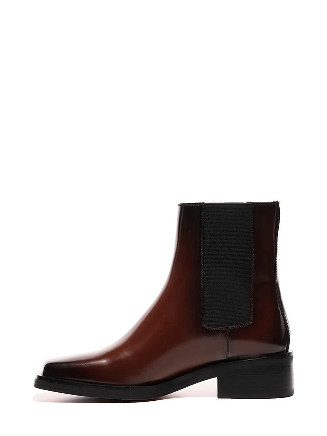 Ботинки 1491838 женские цвет рыжий, натуральная кожа 1491838         | 4