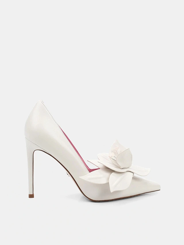 Туфли женские всесезонные, цвет белый, натуральная кожа 1494115-1 | 1