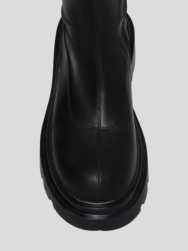 Сапоги 1847756 женские цвет черный, искусственная кожа 1847756         | 4