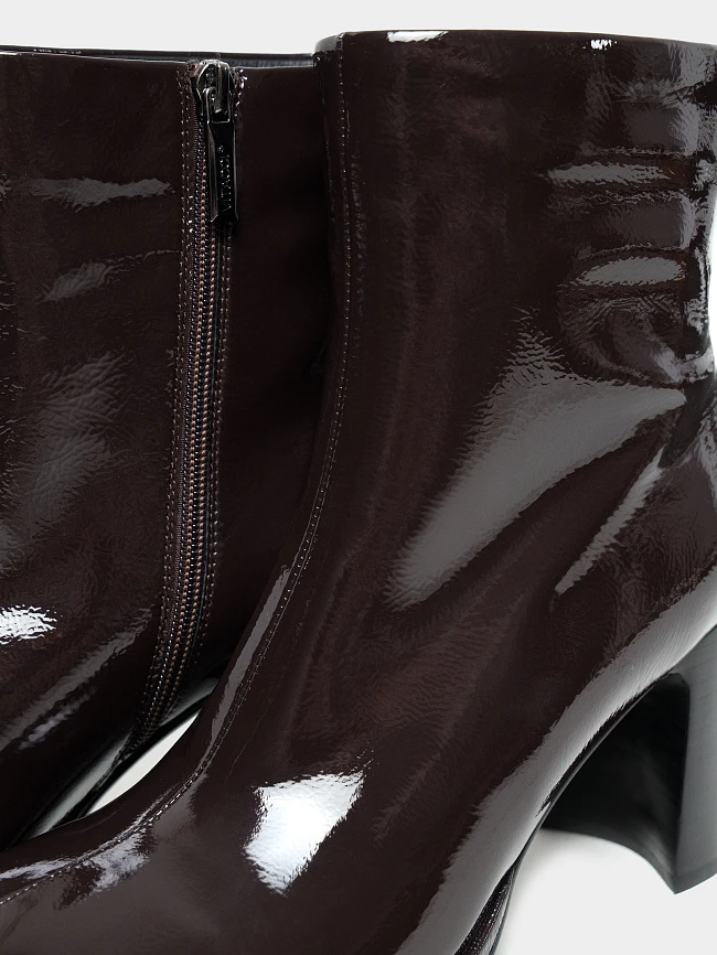 Полусапоги женские демисезонные, цвет бордовый, натуральный наплак 944271 | 6