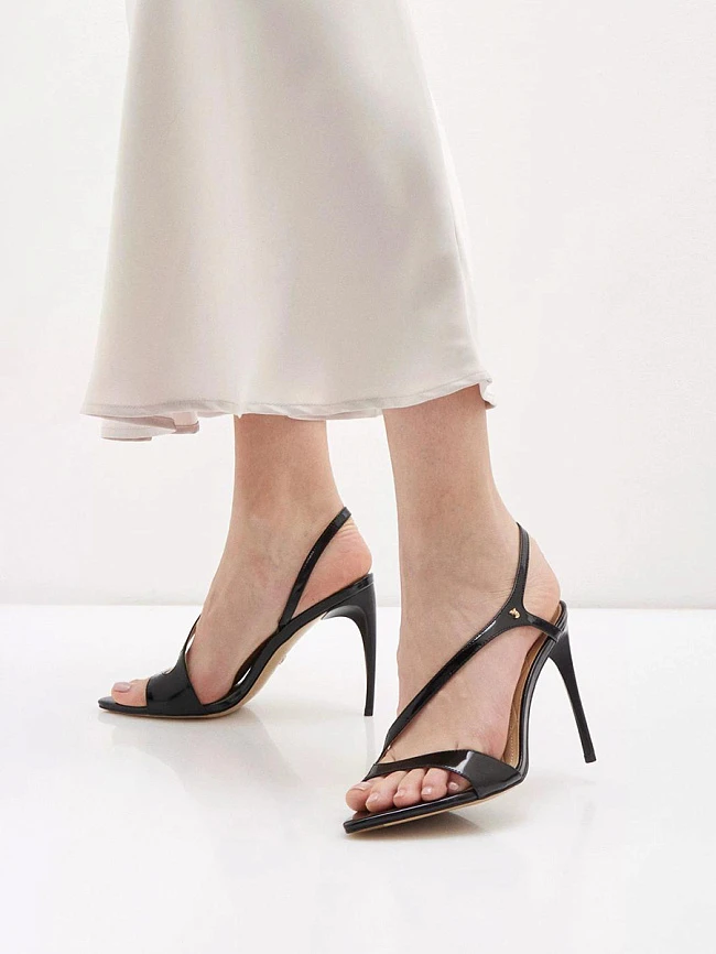 Босоножки женские летние, цвет черный, натуральная кожа 1494117 | 6