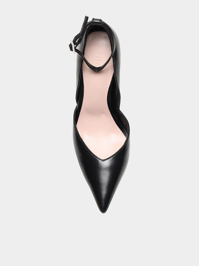 Туфли женские всесезонные, цвет черный, искусственная кожа 6550621 | 4