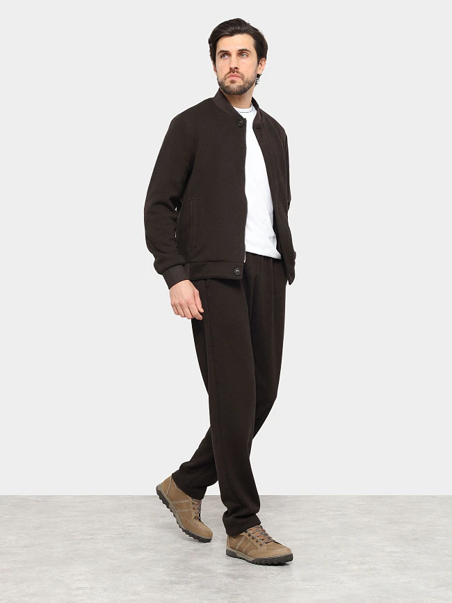 Кеды мужские демисезонные, цвет рыжий, натуральный нубук M969002 | 10