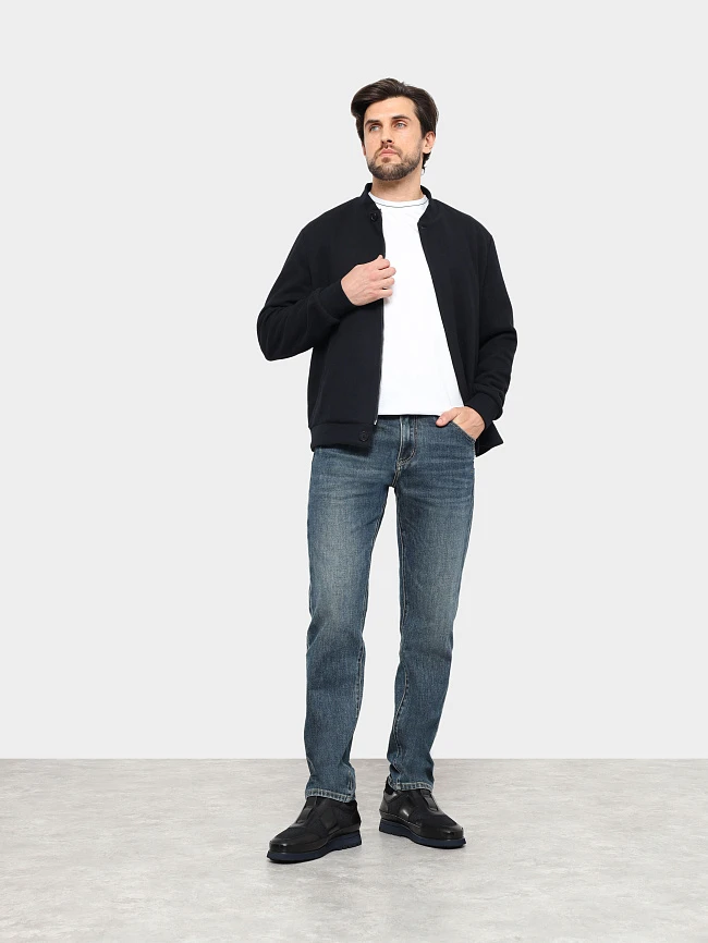 Кроссовки мужские зимние, цвет черный, натуральная кожа/текстиль M1782188M-1 | 10