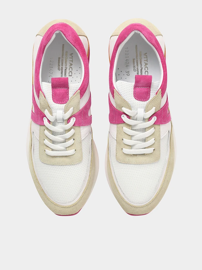 Кроссовки женские демисезонные, цвет мультиколор, натуральная кожа/натуральный спилок 1221474 | 5