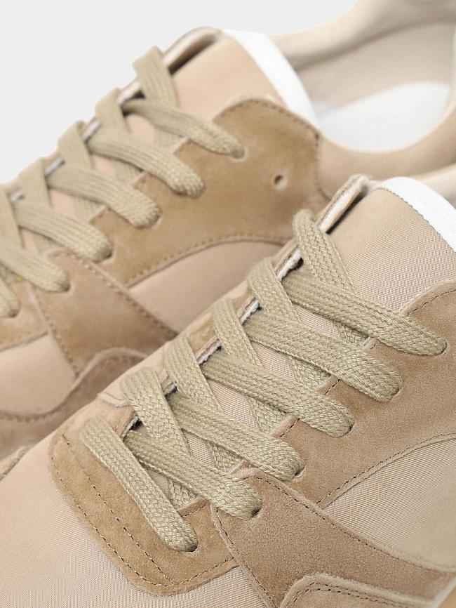 Кроссовки женские демисезонные, цвет мокко, натуральный спилок/текстиль 3630203 | 6