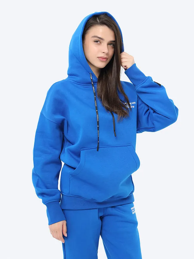 Комплект (джемпер с капюшоном+брюки) женские всесезонные EF8516-05 | 5