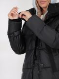 CLA8019-01 Куртка женская черный+100% полиэстер