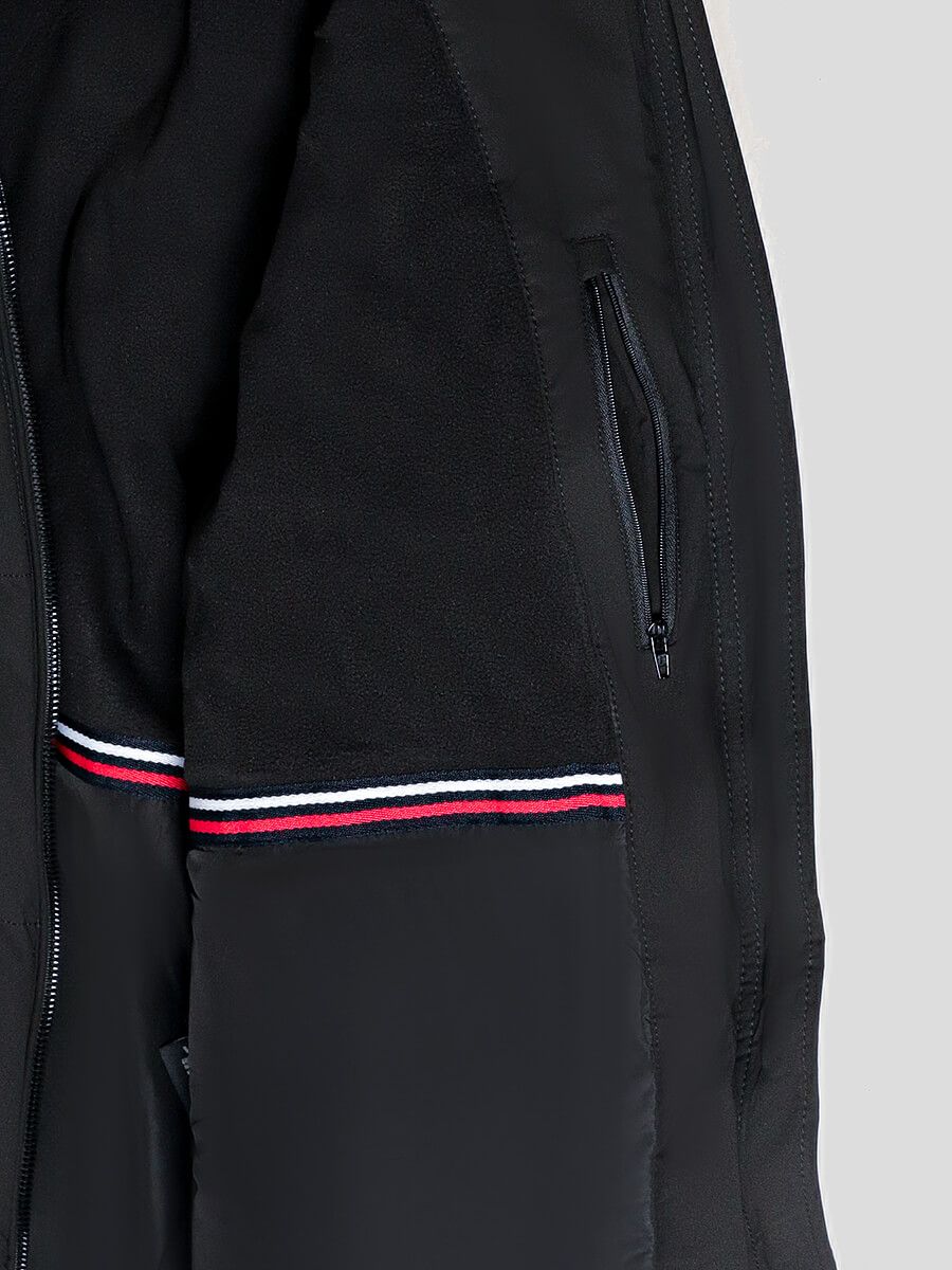 JAC2110-1 Куртка для мальчиков черный+100% полиэстер