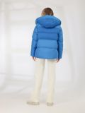 CLA688-10 Куртка женская голубой+100% полиэстер