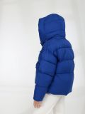 CLA143-33 Куртка женская индиго+100% полиэстер
