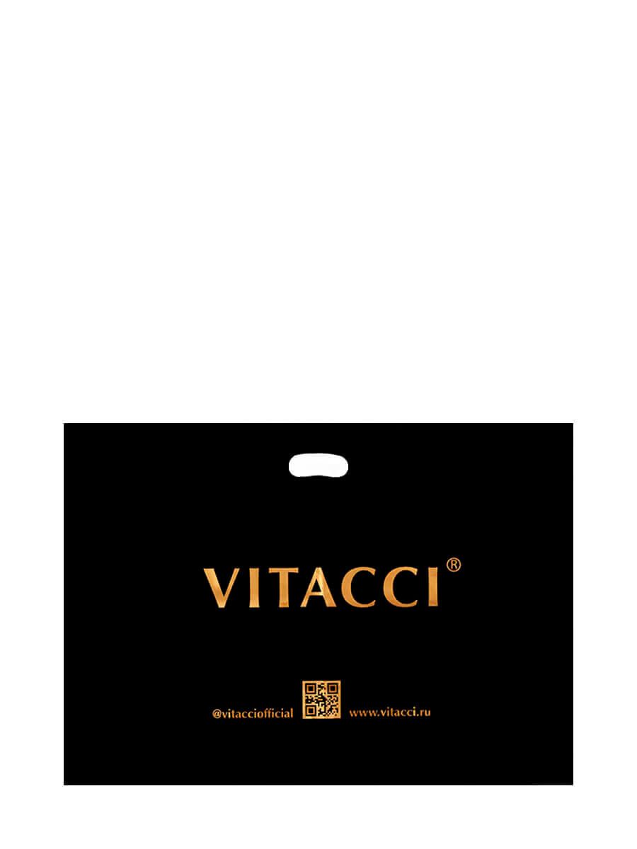 Пакет большой ПВД VITACCI, черный, 72*50см+80мкм