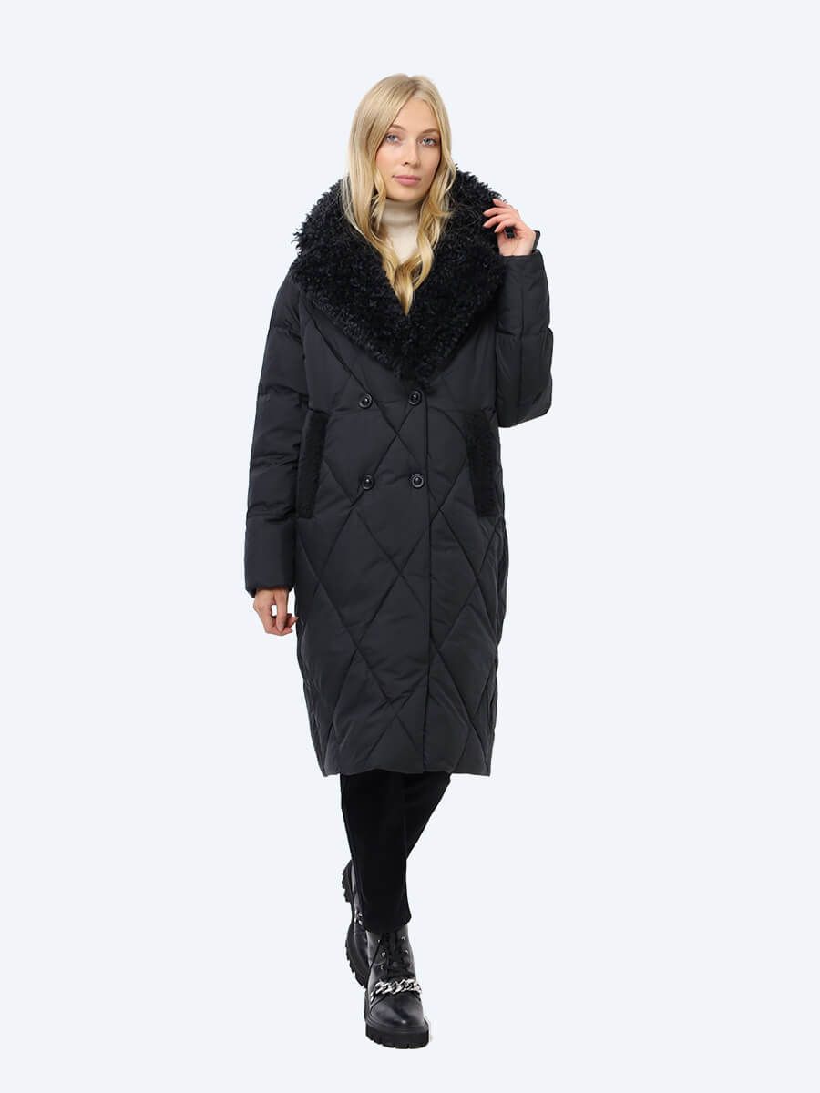 RP9067-01 Куртка женская черный+100% полиэстер