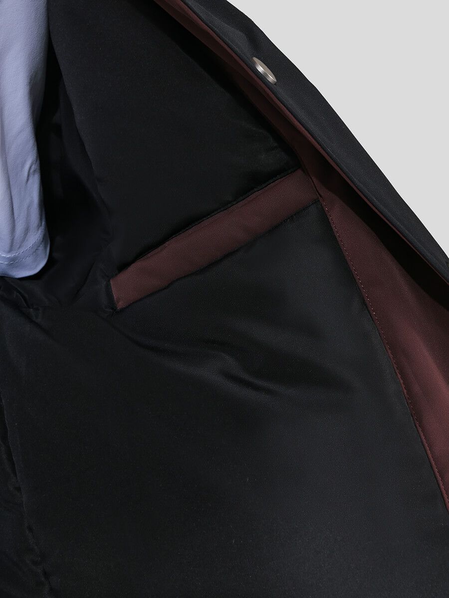 JAC514-04 Куртка для мальчиков коричневый+черный+100% полиэстер