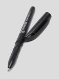 Ручка гелевая брендированная VITACCI (черный корпус, черные чернила)
