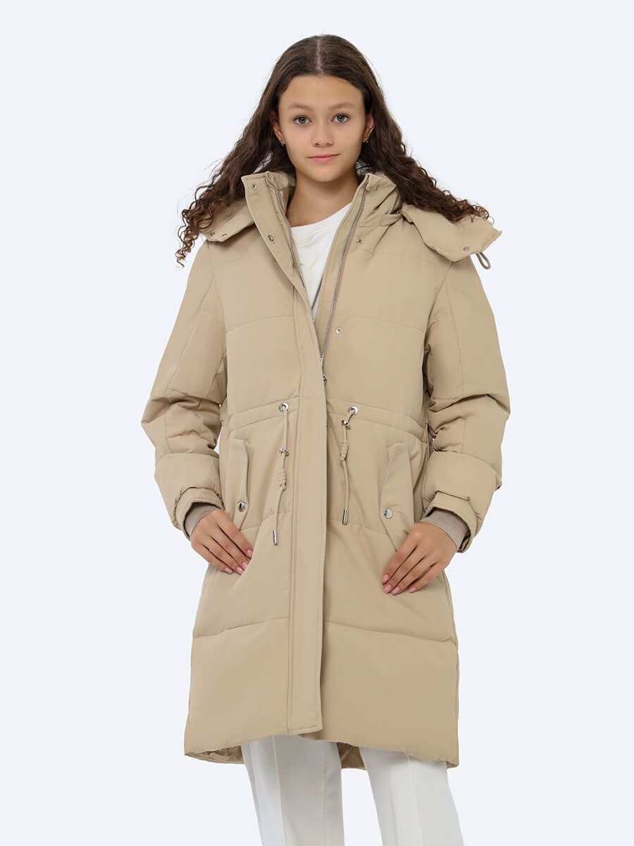 AN6112-16 Куртка для девочек фиолетовый+100% полиэстер