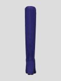 1398885 Сапоги женский фиолетовый+искусственный велюр