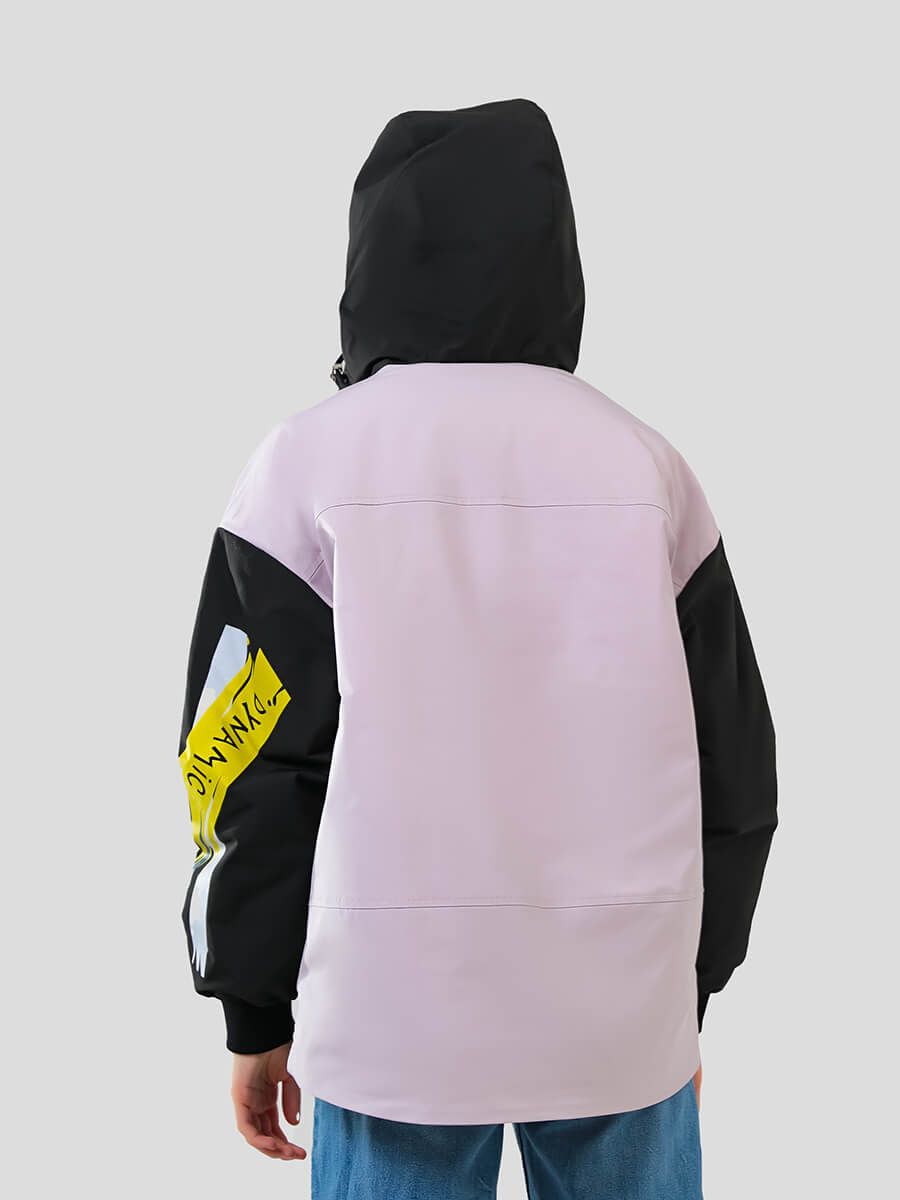 JAC233-27 Куртка для девочек розовый+100% полиэстер