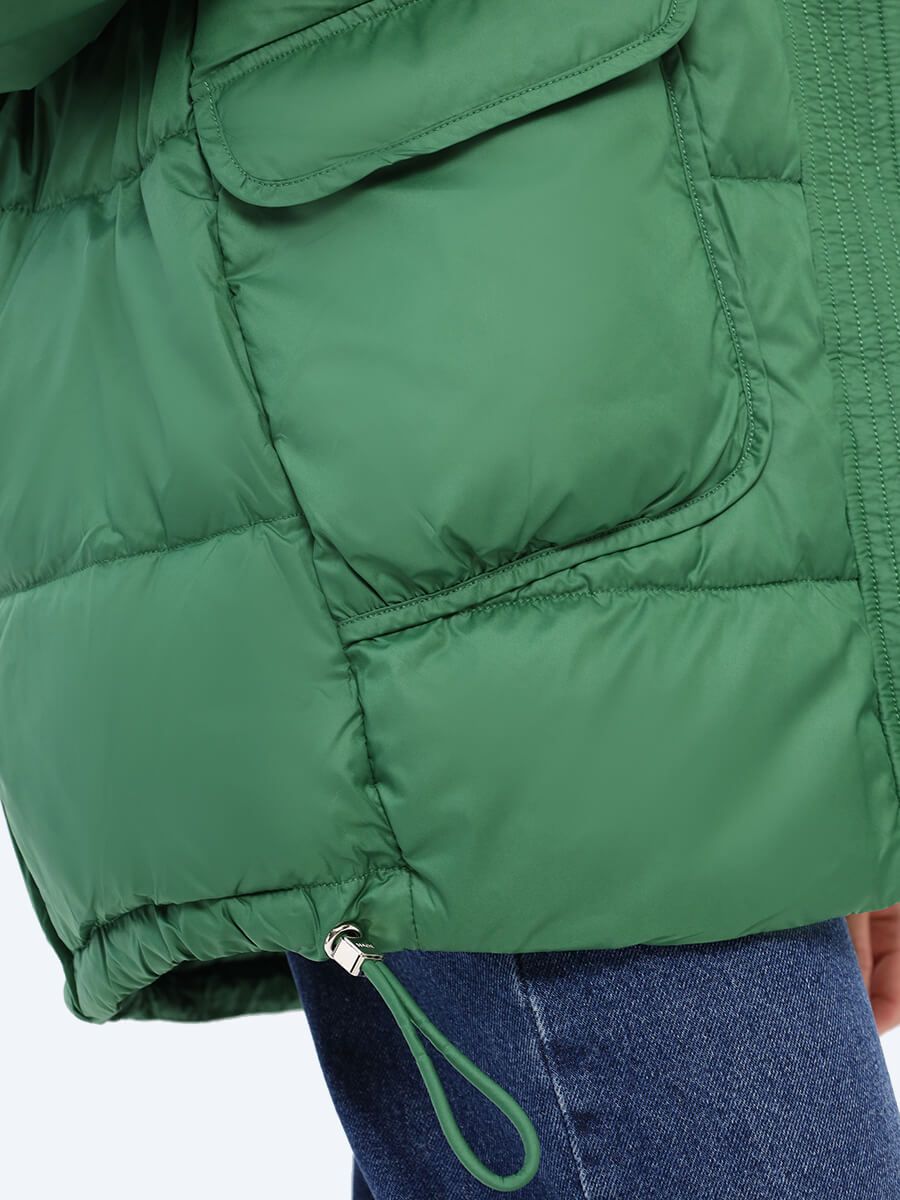 RP9015-06 Куртка женская зеленый+100% полиэстер