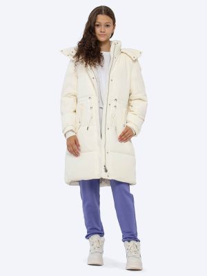AN6112-02 Куртка для девочек белый+100% полиэстер