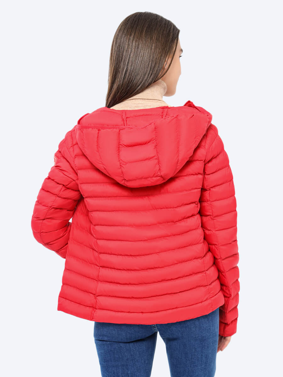 EF201-03 Куртка женский красный+100% полиэстер