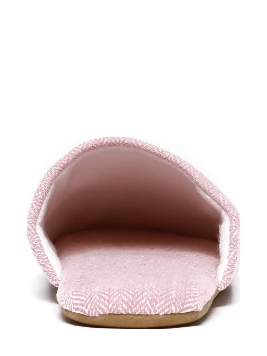 SLIP12 Тапочки женский розовый+хлопок