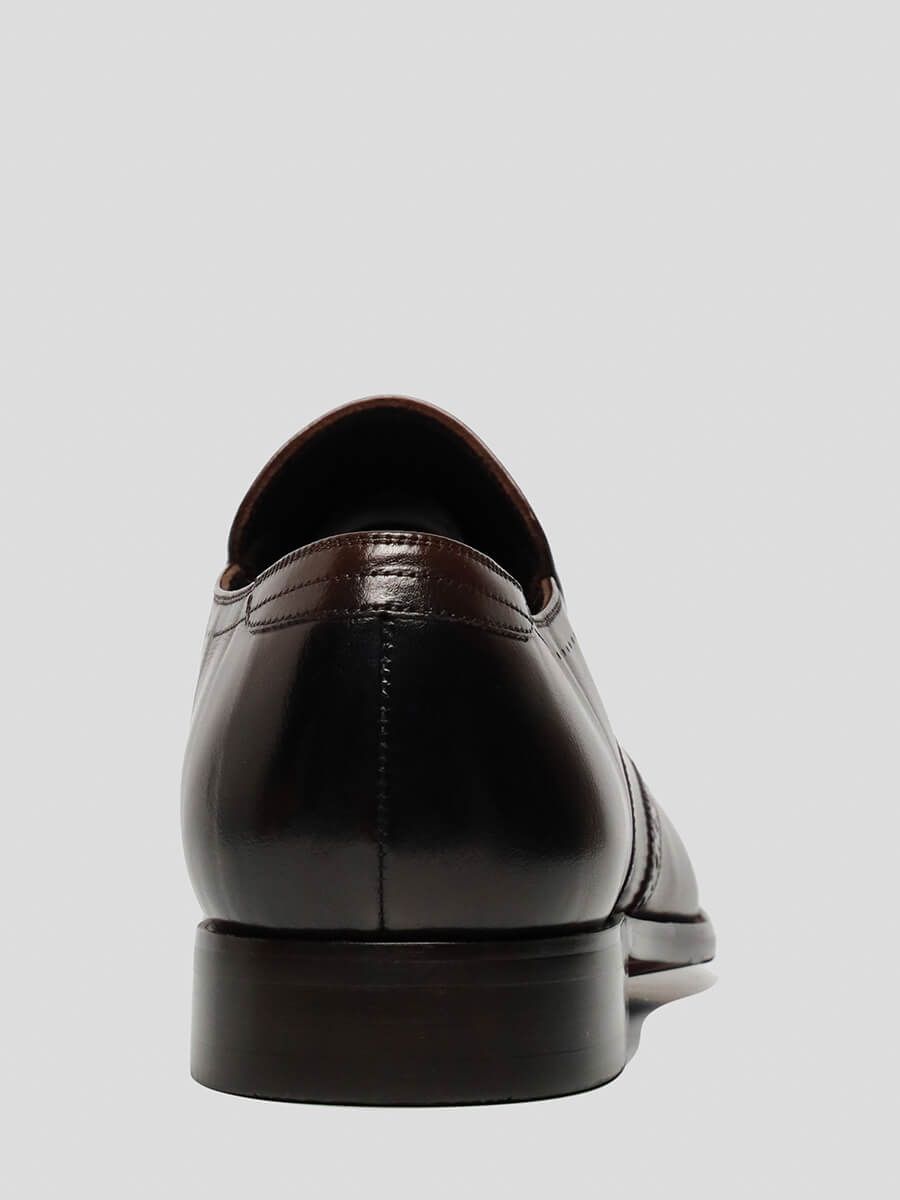 M1021706 Туфли мужской коричневый+натуральная кожа