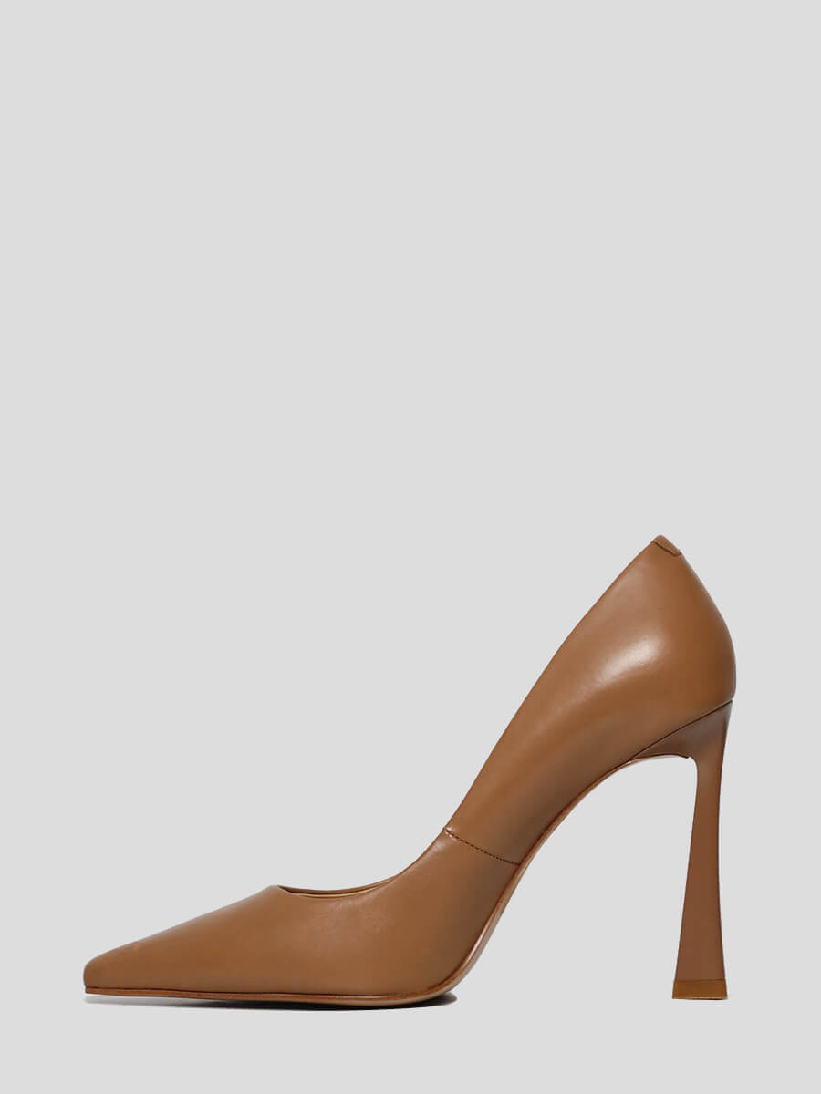 1492870 Туфли женский коричневый+натуральная кожа