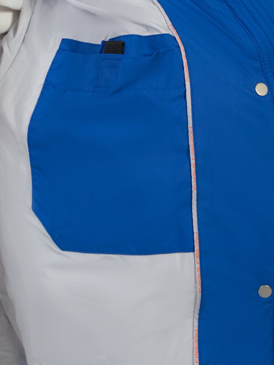 JACB106-05 Куртка женский голубой+100% полиэстер