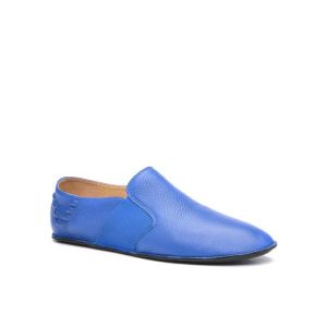M25927-1 Туфли мужские синий+натуральная кожа