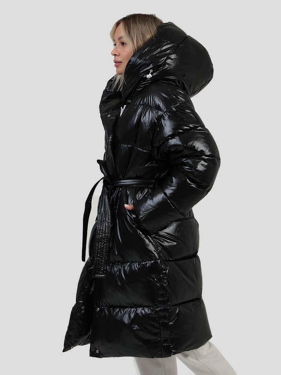 JACB519-01 Куртка женский черный+100% полиэстер