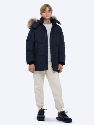AN5108-05 Куртка для мальчиков синий+100% полиэстер