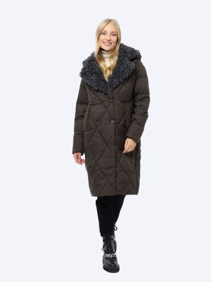 RP9067-04 Куртка женская коричневый+100% полиэстер