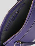 DB0239-16 Сумка женский фиолетовый+натуральная кожа