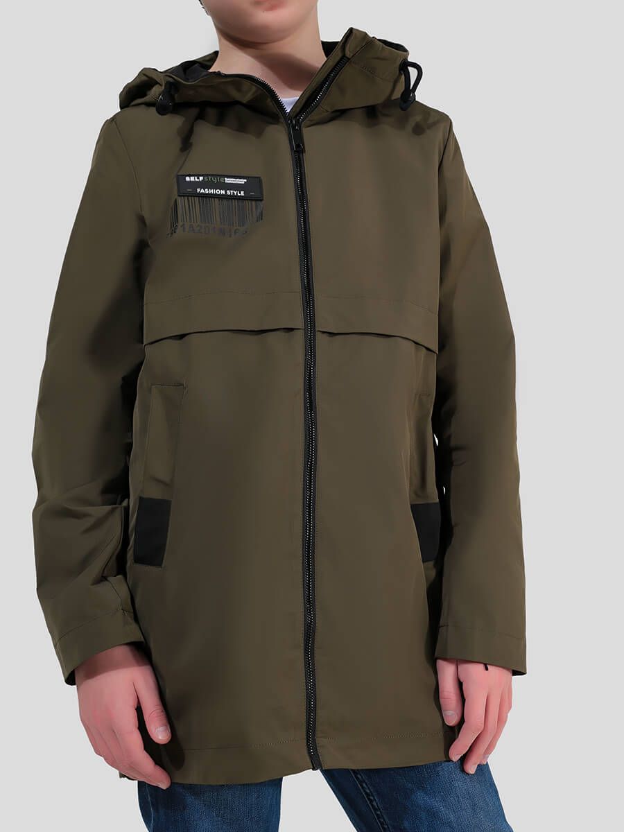 JAC307-18 Куртка для мальчиков хаки+100% полиэстер