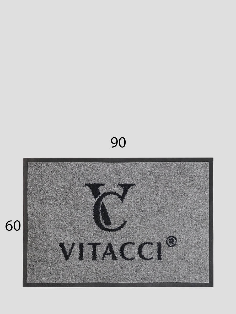 Коврик напольный брендированный VITACCI 60*90 серый