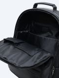 HJ0038-01 Рюкзак мужской черный+искусственная кожа