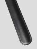 BNC01-SH Рожок для обуви черный (гладкий)+натуральная кожа